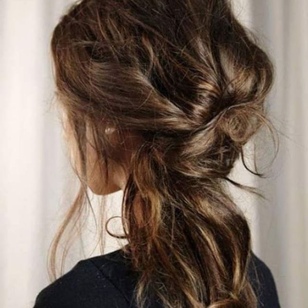 Perfectly Messy Romantic Updo