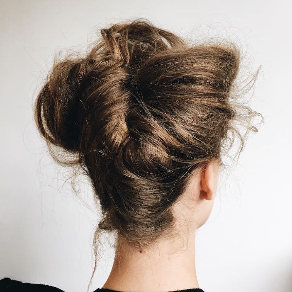 Victorian Messy Updo for Long Hair