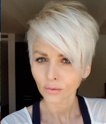Short Messy Pixie Hairstyles For Damaged Hair
