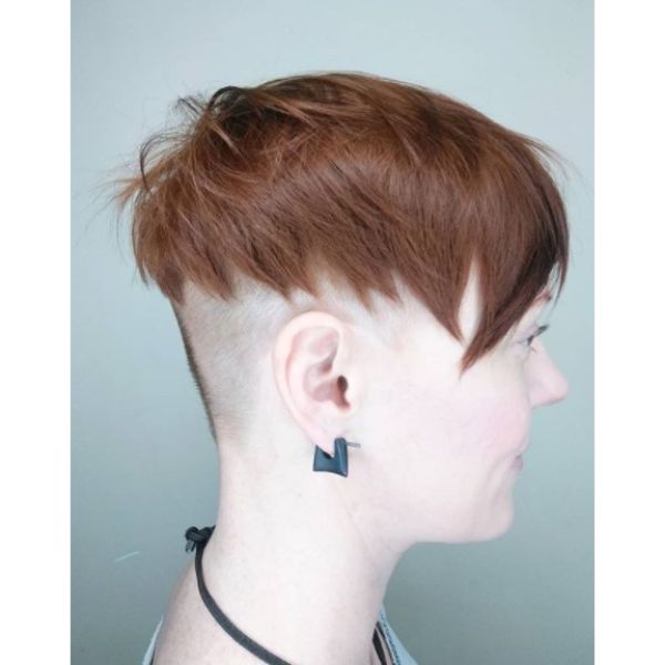 Chopped Undercut with Spiky Styling