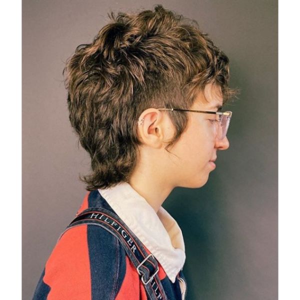 Short Mullet with Extra Length