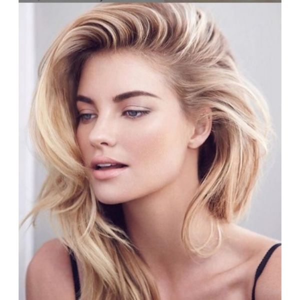  Blowout Hairstyle For Blonde Hair