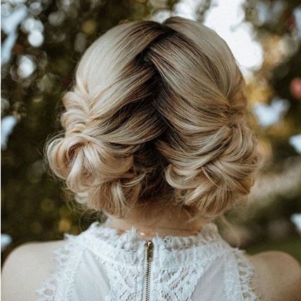 Braided Hairstyle For Blonde Hair