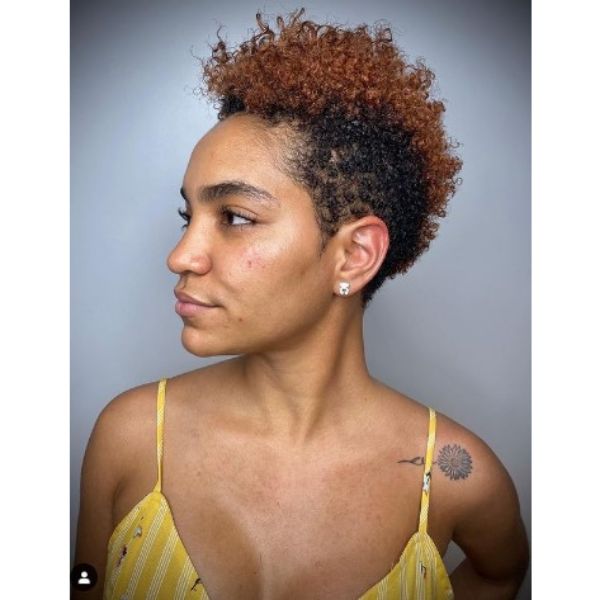  Curly Faux Hawk For Short Kinky Curly Hair