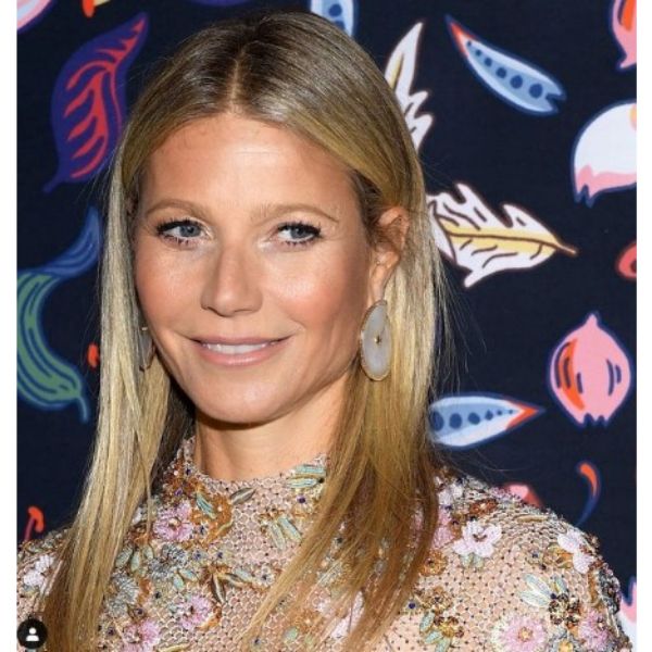  Gwineth Paltrow's Sleek Straight Hairstyle For Blonde Hair