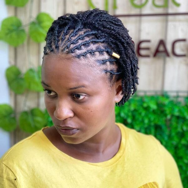 Finger Coils Twist Hairstyle