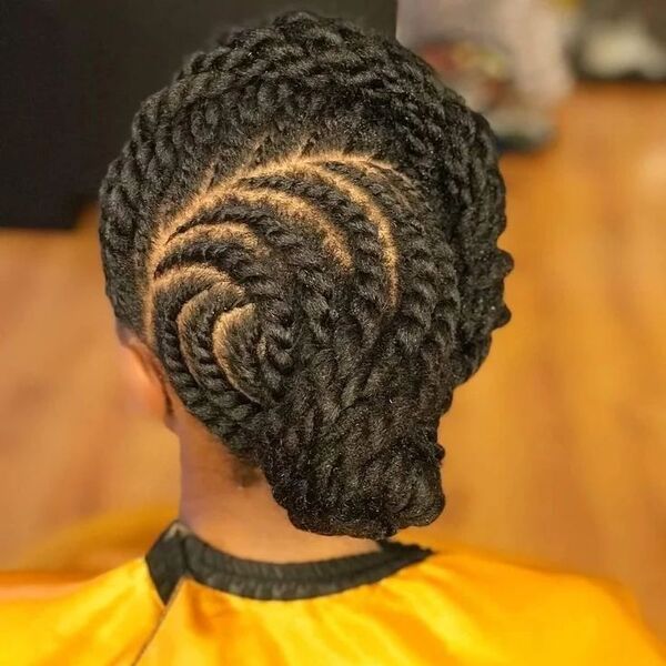 Two Feed-in Braids