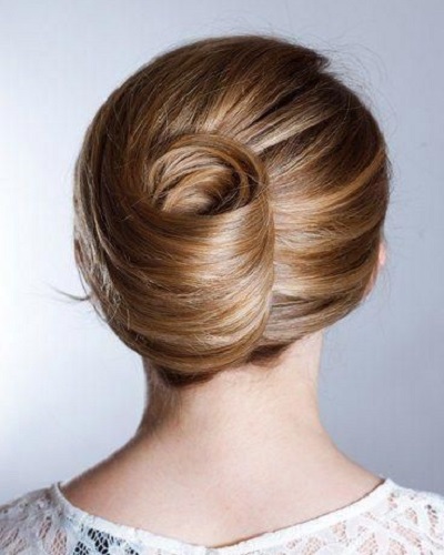 Twisted Updo Prom Hairstyles for Long Hair