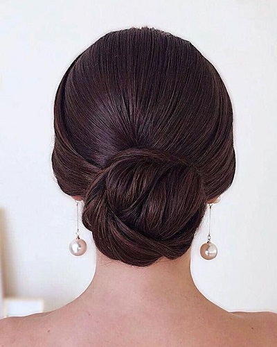 Knotted Low Bun