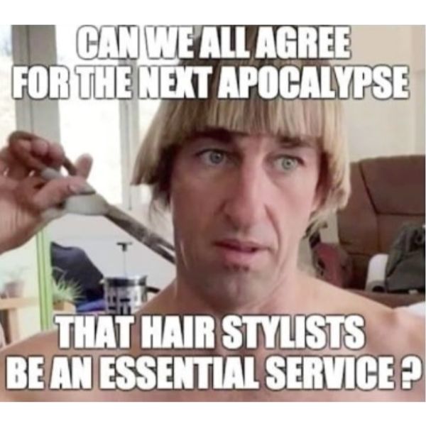 100+ Funny Quarantine Hairstyle Memes | Hairstyle Secrets ...