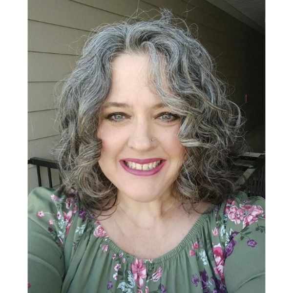  Long Curly Natural Hairstyles for Women Over 60