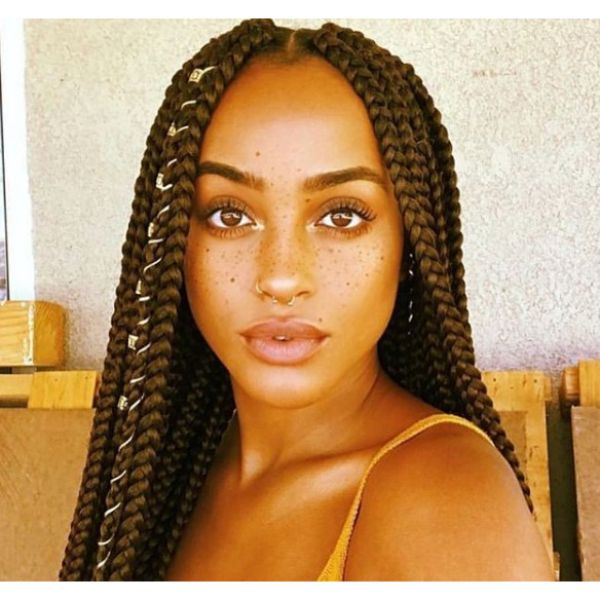 Protective Thick Box Braids