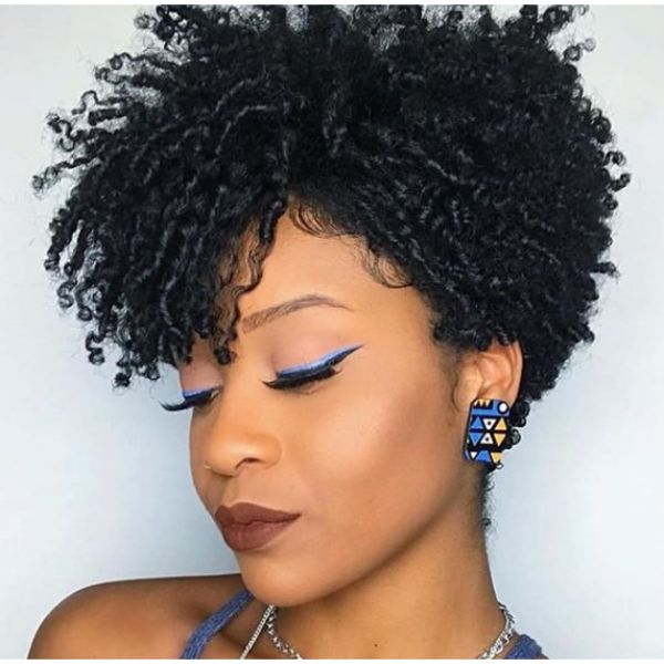 Tapered Twa Hairstyle for Natural Hair