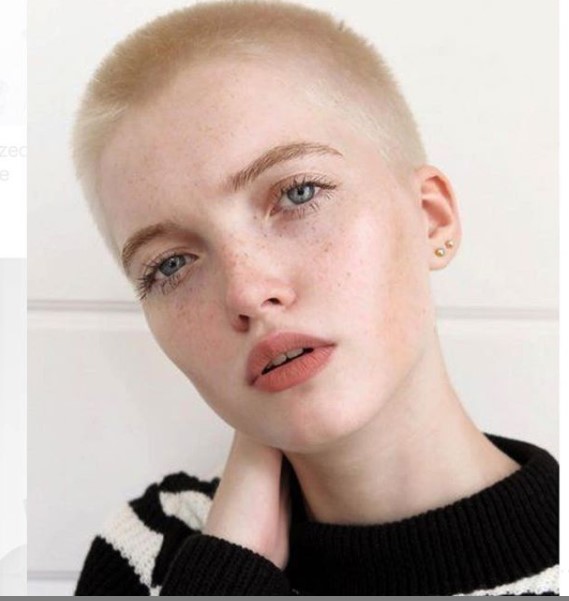  Blonde Shaved Short Haircuts for Women
