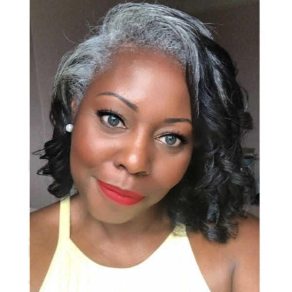 Perfect Curls For Silver Hair