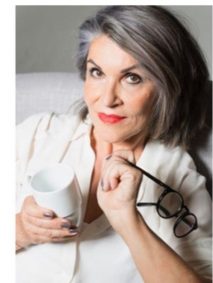 Straight Voluminous Bob Cut For Gray Hair