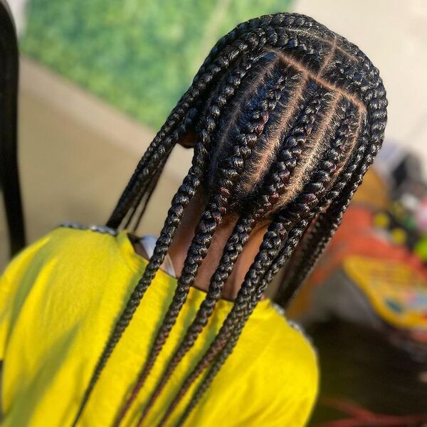 2-Layer Feed-in Braids