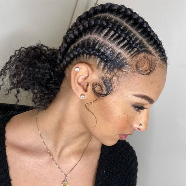 45 Gorgeous Cornrows Hairstyles For Beautiful Ladies –, 55% OFF