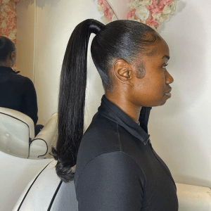 Swoop Ponytail Hairstyles For Women Right Now Pic (after 2023)