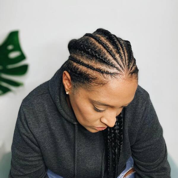 Thick Braids with Extension