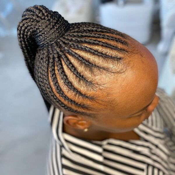 Swahili Updo Hairstyle
