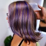 50 Fascinating Purple Highlights Hairstyle Ideas for Women in 2022