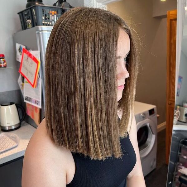 Blunt Long Bob