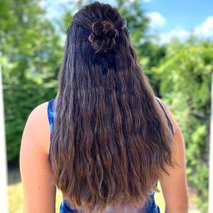 50 Beautiful Half Up Curly Hairstyle Ideas for Women in 2025