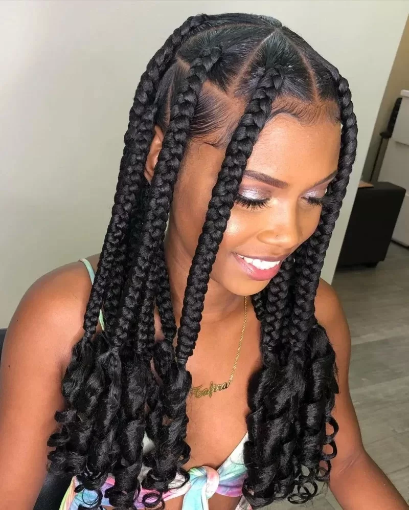 45-Mid-back-knotless-box-braids-with-curls